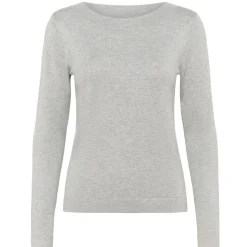 Kaffe Pullover KAlizza Knit grau Clearance