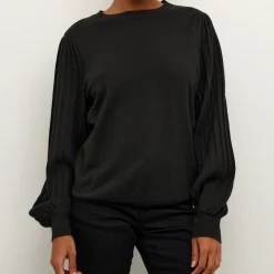 Kaffe Pullover KAlone Knit schwarz Sale