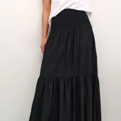 Kaffe Rock KAmaxi Smock Skirt schwarz Hot