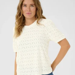 Kaffe Shirt KAtine Blouse weiß Discount