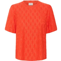 Kaffe Shirt KAtine Blouse rot Discount