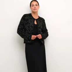 Kaffe Strickjacke KAmirjam Cardigan schwarz Best