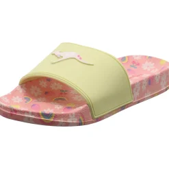 Kangaroos Pantolette K-Slide Print rosa Best