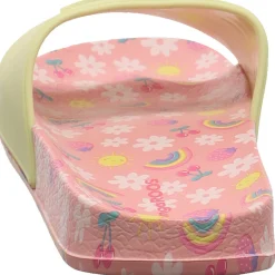 Kangaroos Pantolette K-Slide Print rosa Best