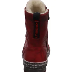 Krisbut Schnürboot rot Online