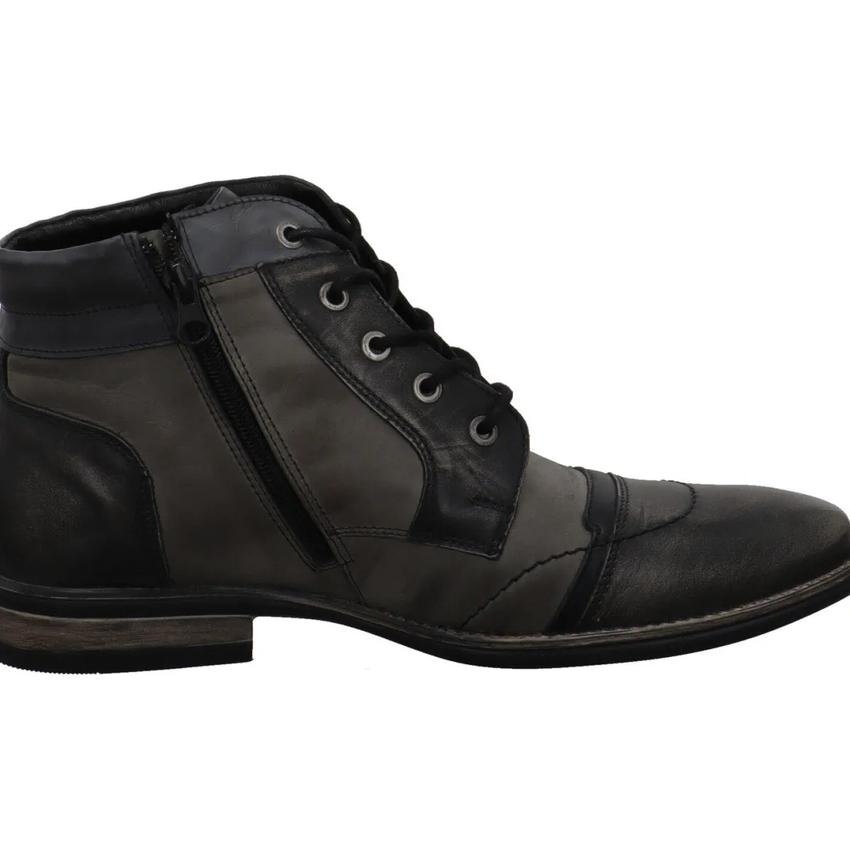 Krisbut Schnürboot grau Clearance