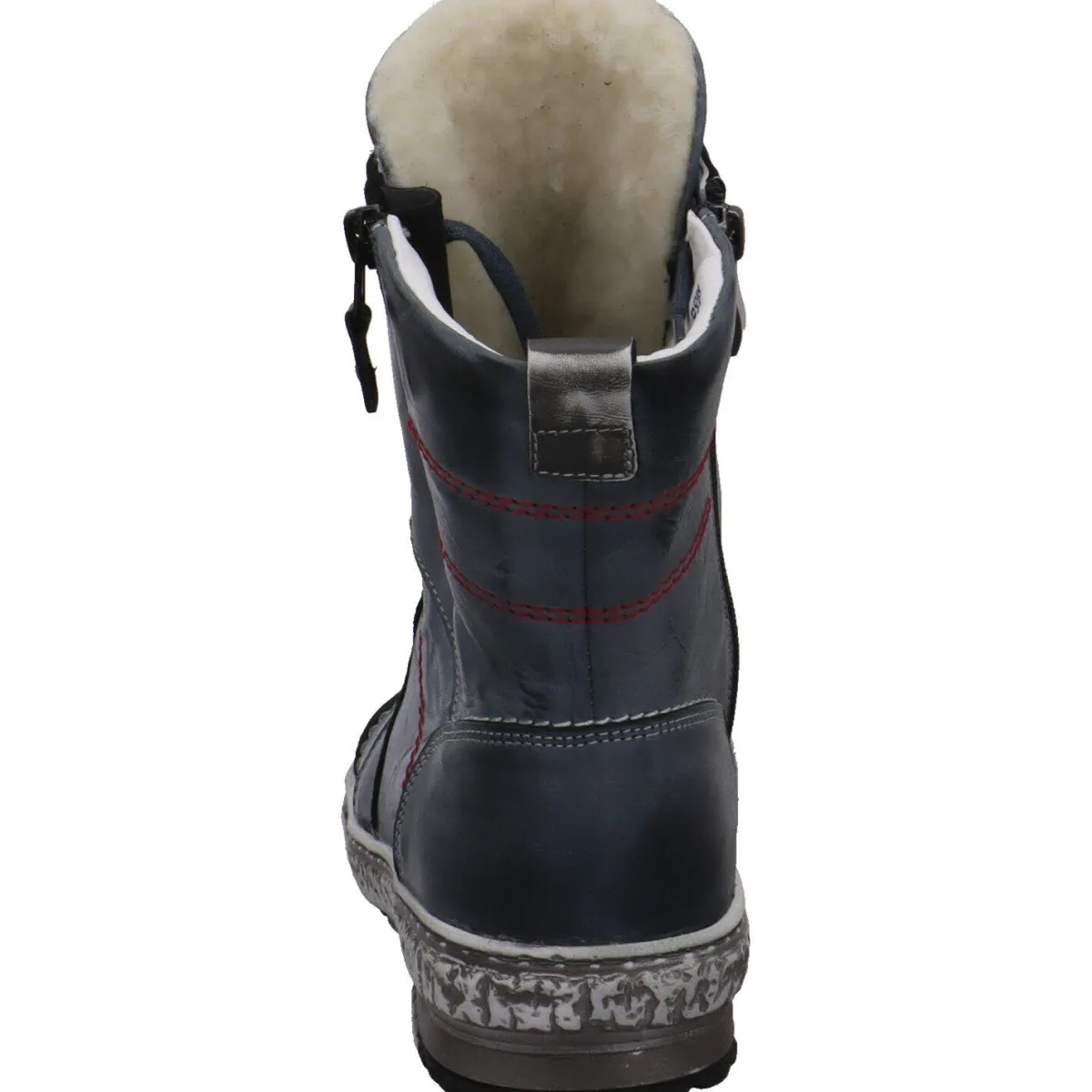 Krisbut Schnürboot blau Outlet