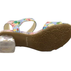 Laura Vita Sandalette Framboise blau Outlet