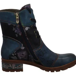 Laura Vita Schnürstiefelette Cocrailo 24 blau Outlet