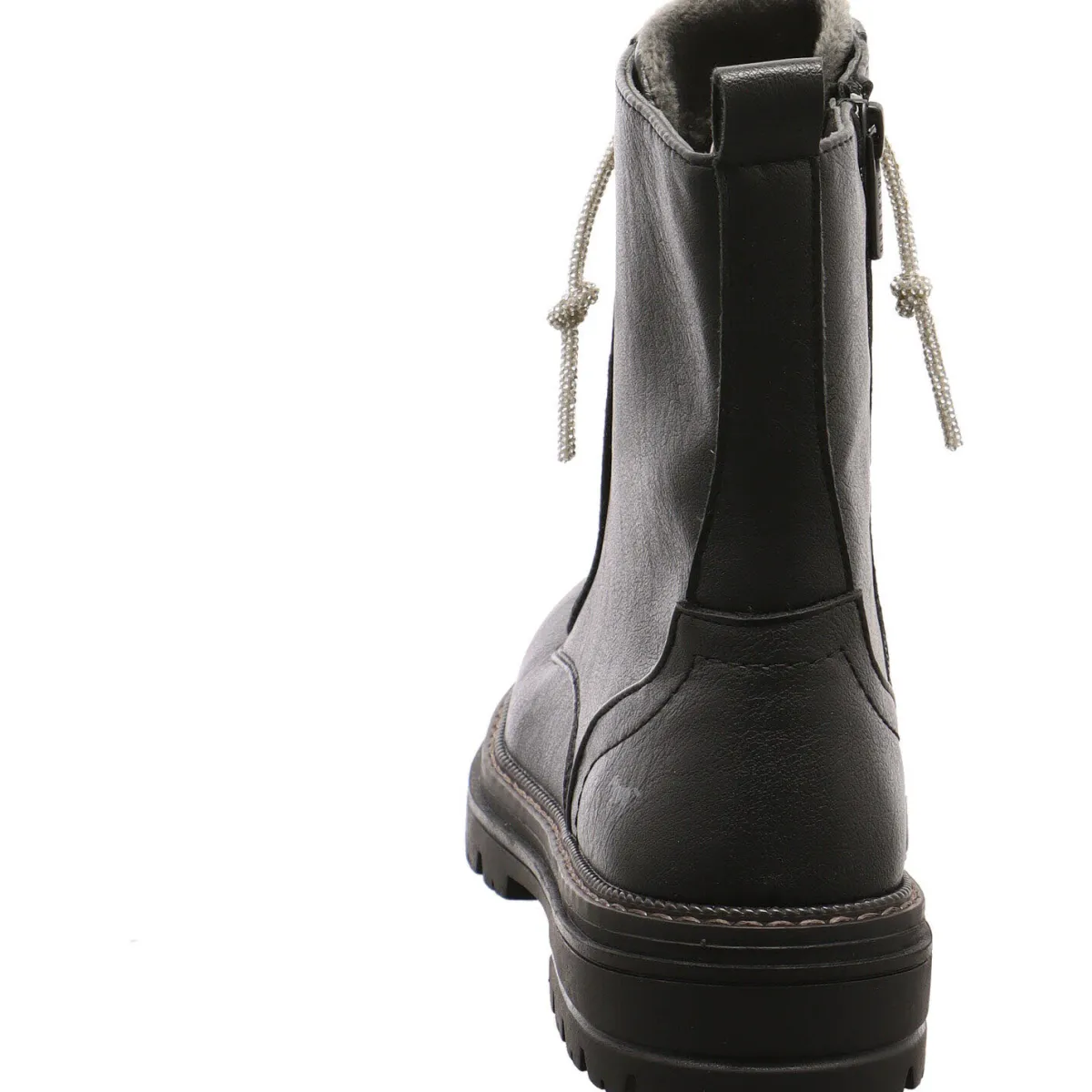 Mustang Schnürboot schwarz Hot