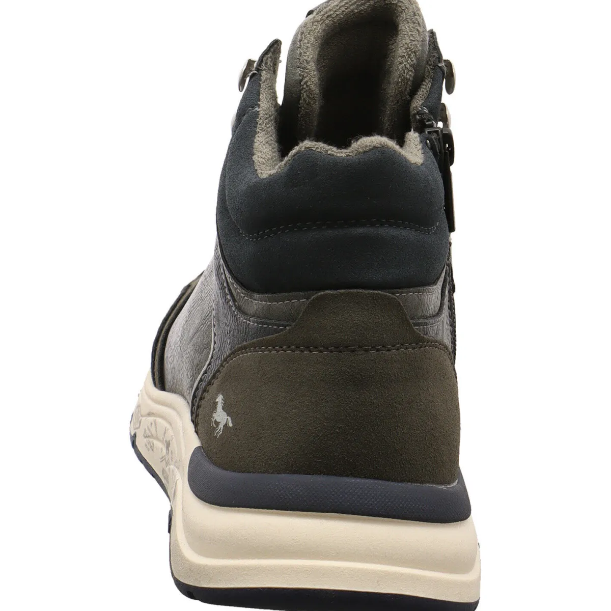 Mustang Schnürboot grau Clearance