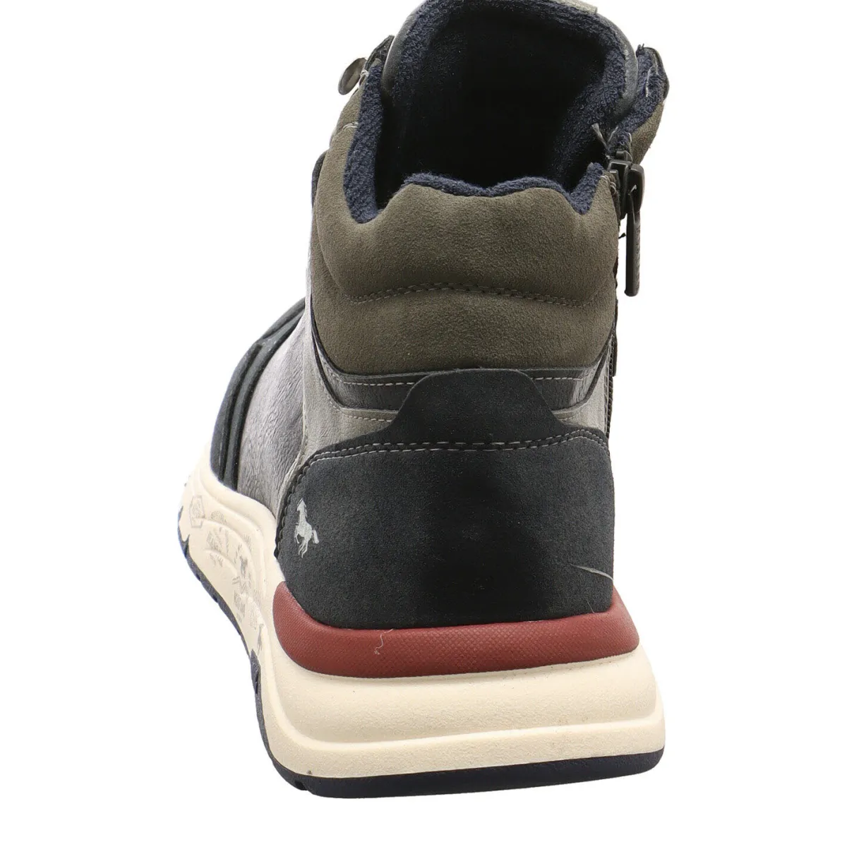 Mustang Schnürboot blau