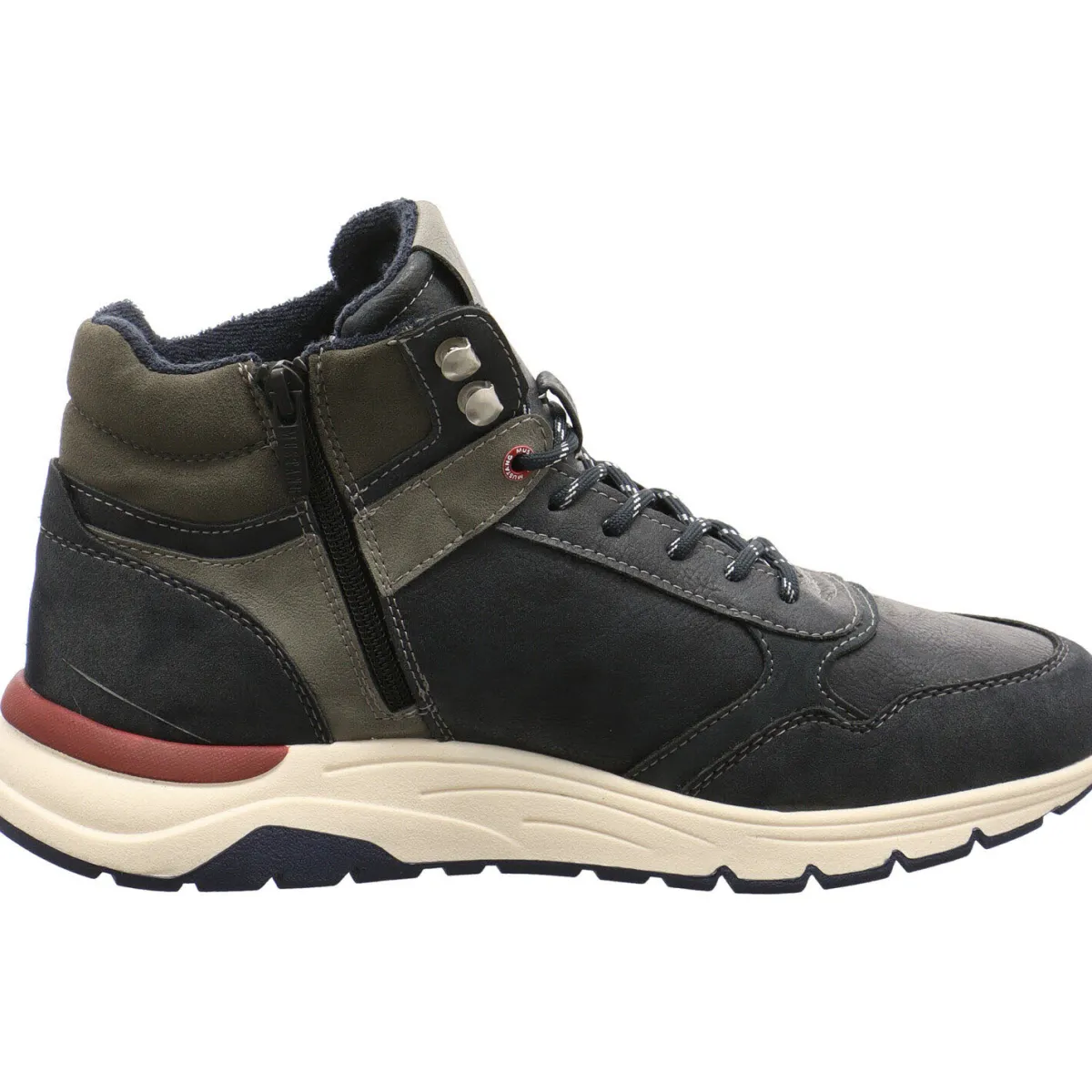 Mustang Schnürboot blau