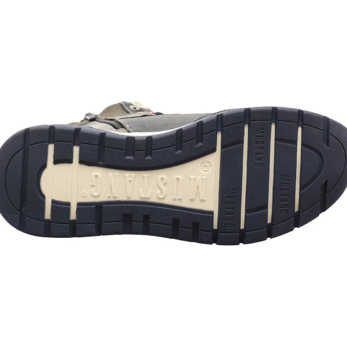 Mustang Schnürboot blau