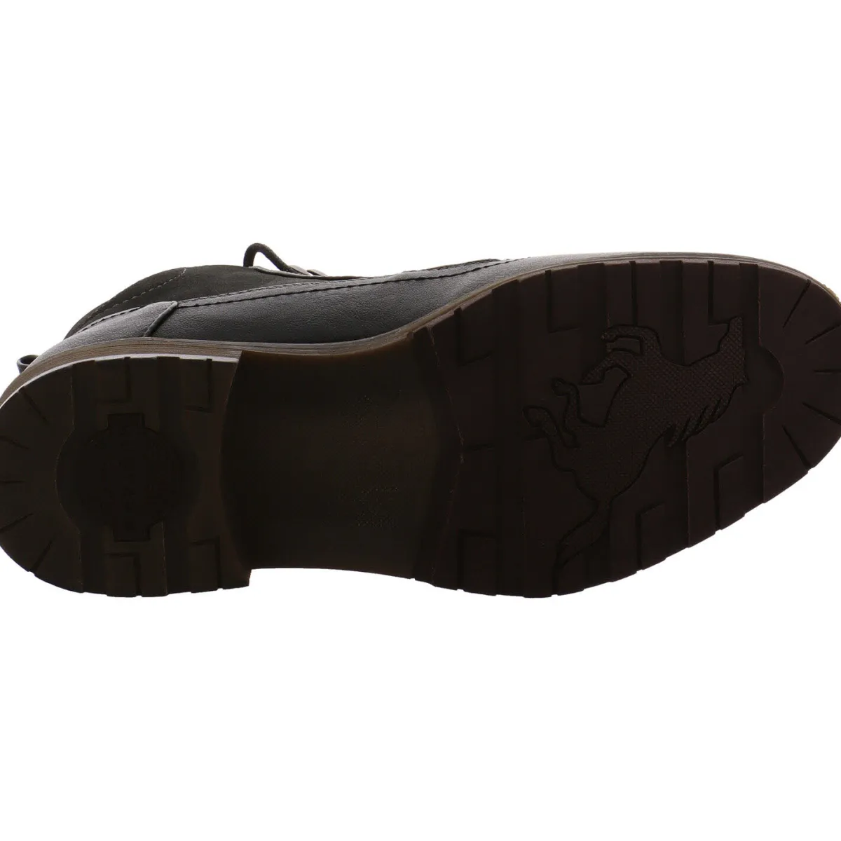 Mustang Schnürboot schwarz Discount