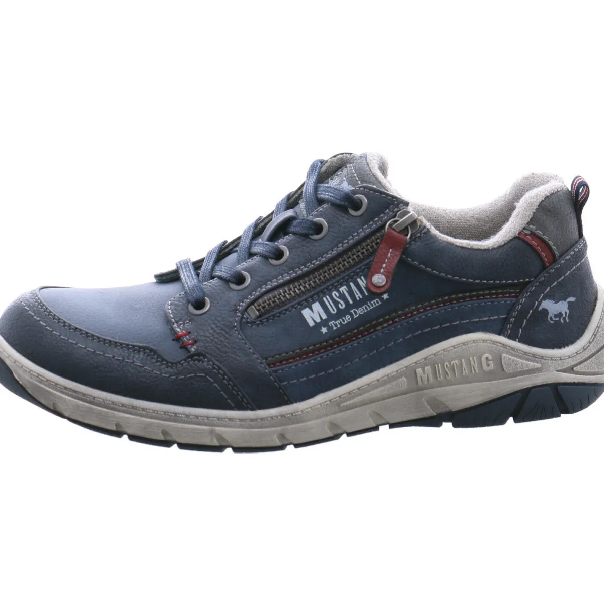 Mustang Schnürschuh blau Outlet