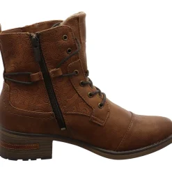 Mustang Schnürstiefelette braun