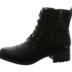 Mustang Schnürstiefelette schwarz Online