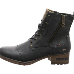 Mustang Schnürstiefelette blau Clearance