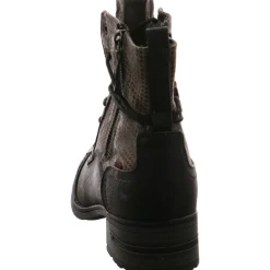 Mustang Schnürstiefelette schwarz Clearance