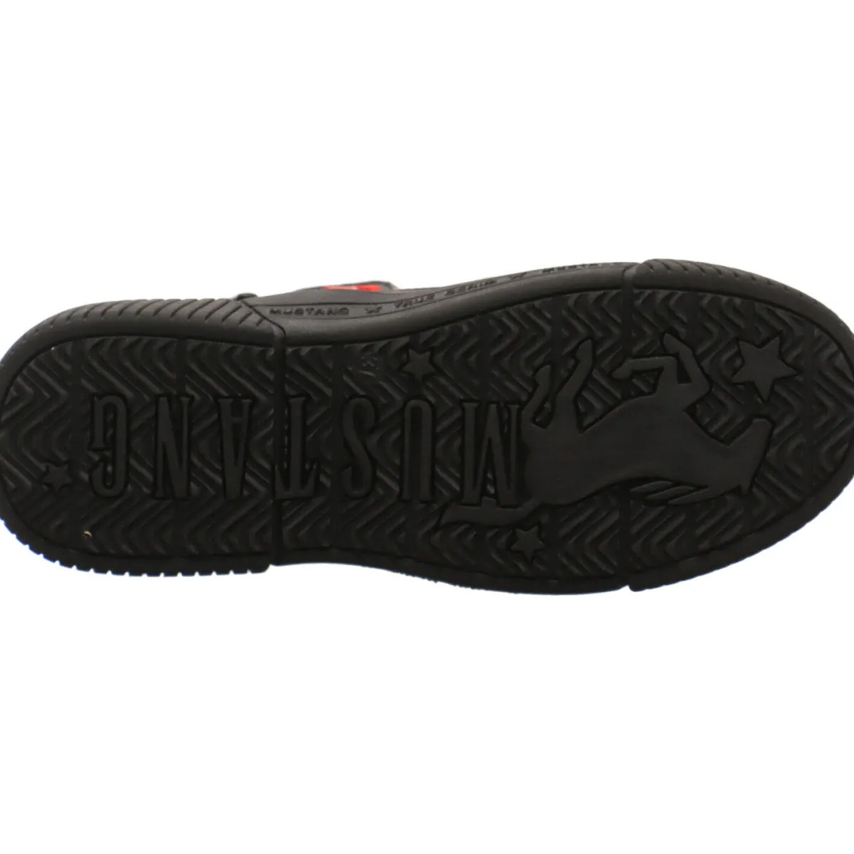 Mustang Schnürstiefelette schwarz Online