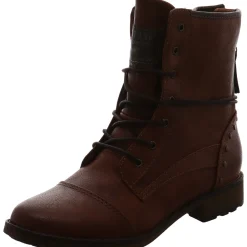 Mustang Schnürstiefelette braun Outlet