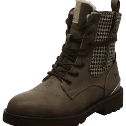 Mustang Schnürstiefelette beige Outlet