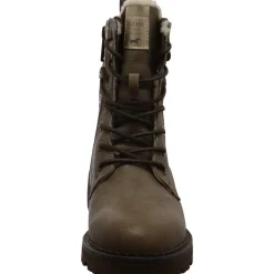 Mustang Schnürstiefelette beige Outlet