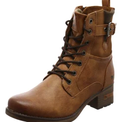 Mustang Schnürstiefelette braun Hot