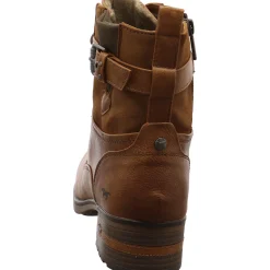 Mustang Schnürstiefelette braun Hot