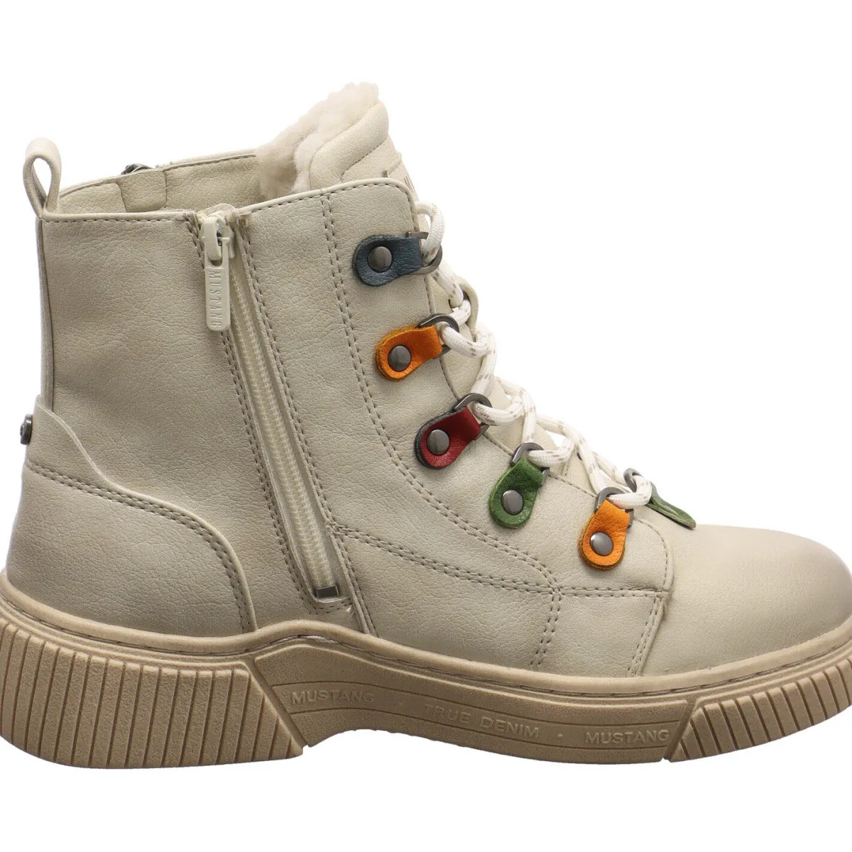 Mustang Winterstiefel beige