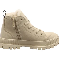Palladium Schnürboot Pallashock ZIP WARM beige Online