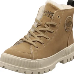 Palladium Schnürboot Pallashock ZIP WARM braun