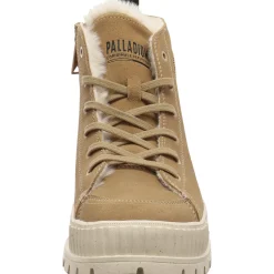 Palladium Schnürboot Pallashock ZIP WARM braun