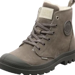 Palladium Schnürboot Pampa HI ZIP WL grau Best