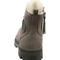 Palladium Schnürboot Pampa HI ZIP WL grau Best