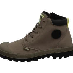 Palladium Schnürboot Pampa Hi Cuff WP OZ grün Hot
