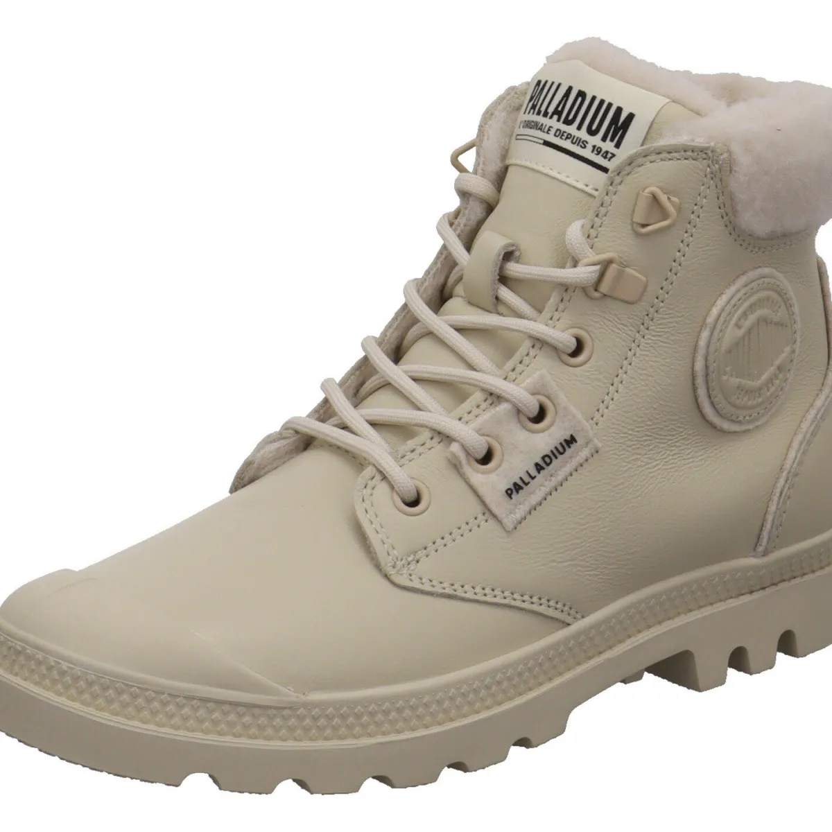 Palladium Schnürboot Pampa Hi Snow Warm weiß Hot