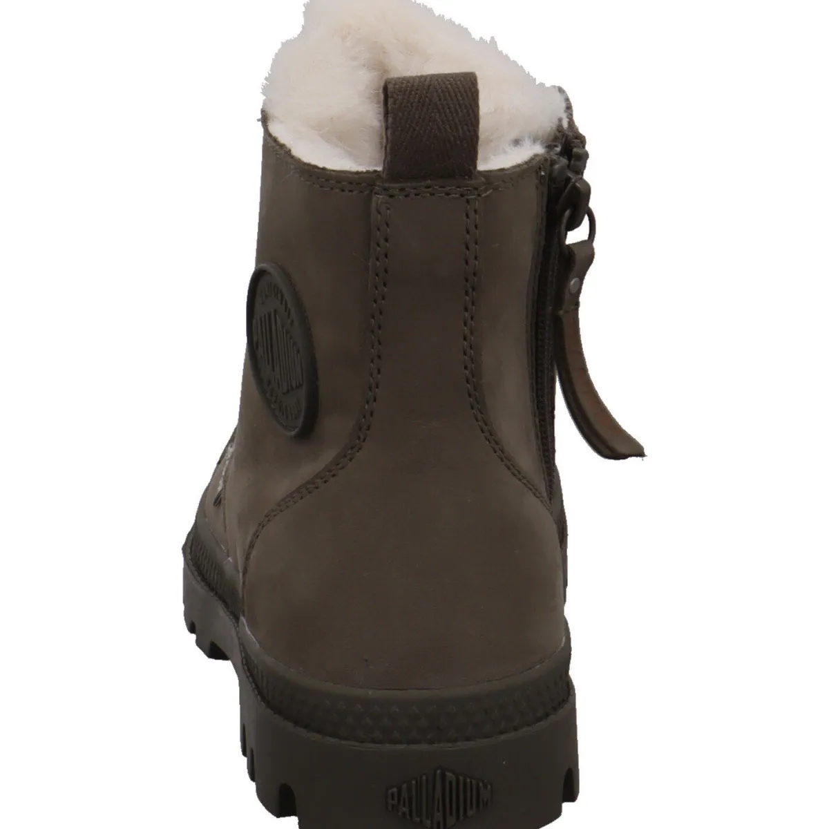 Palladium Schnürboot Pampa HI ZIP WL grau New