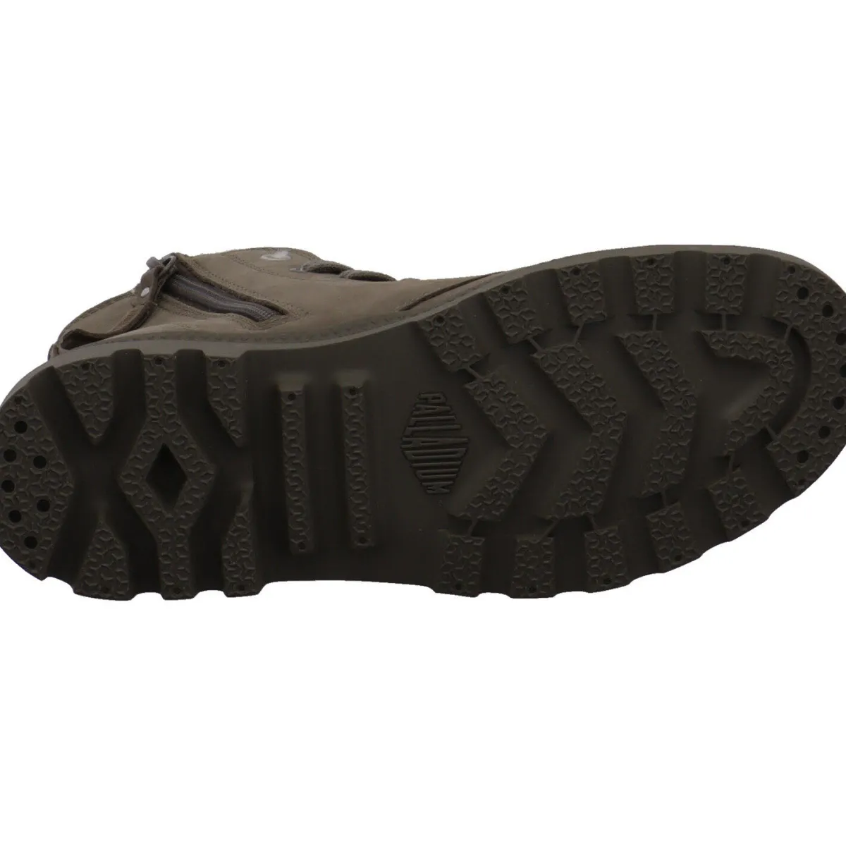 Palladium Schnürboot Pampa HI ZIP WL grau New