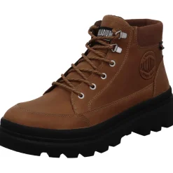 Palladium Schnürboot Troopercuff WP+ braun Online