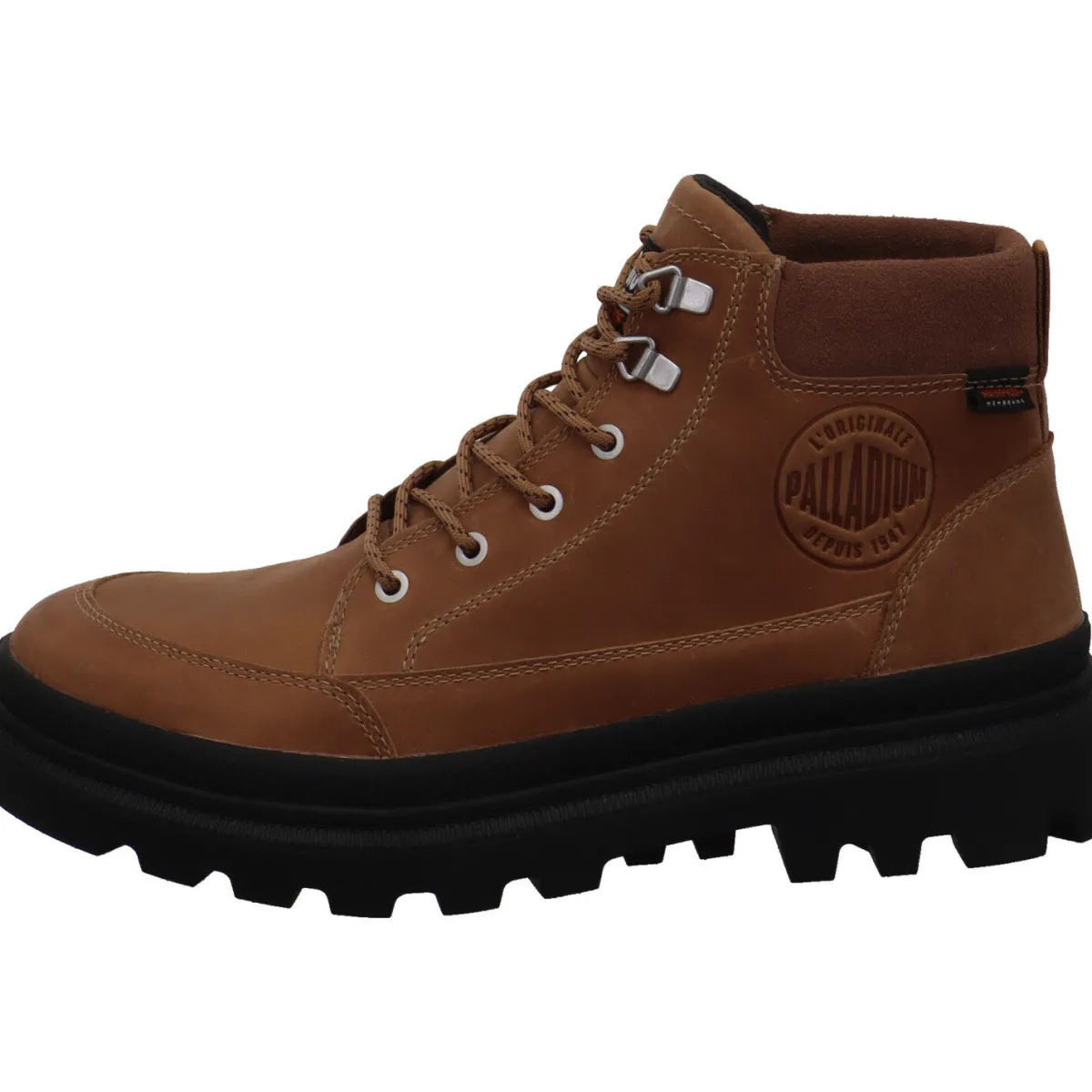 Palladium Schnürboot Troopercuff WP+ braun Online