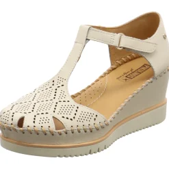 Pikolinos Keilpumps Aguadulce beige