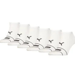 Puma Socken Sneaker 6Pack weiß