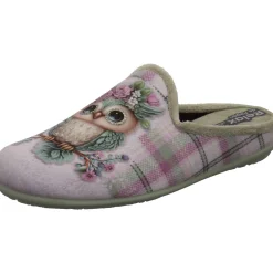 Relax Hausschuh Eule grün Clearance
