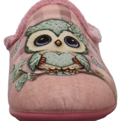 Relax Hausschuh Eule mit Herz rosa Outlet