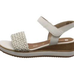 Remonte Keilsandalette weiß