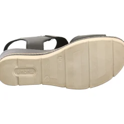 Remonte Keilsandalette schwarz Sale