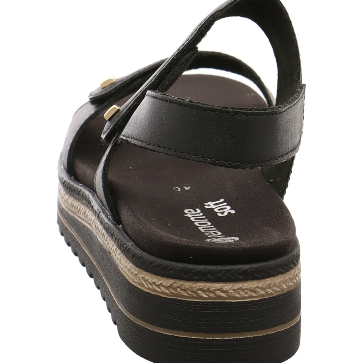 Remonte Sandale schwarz Sale