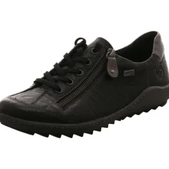 Remonte Schnürschuh schwarz Sale